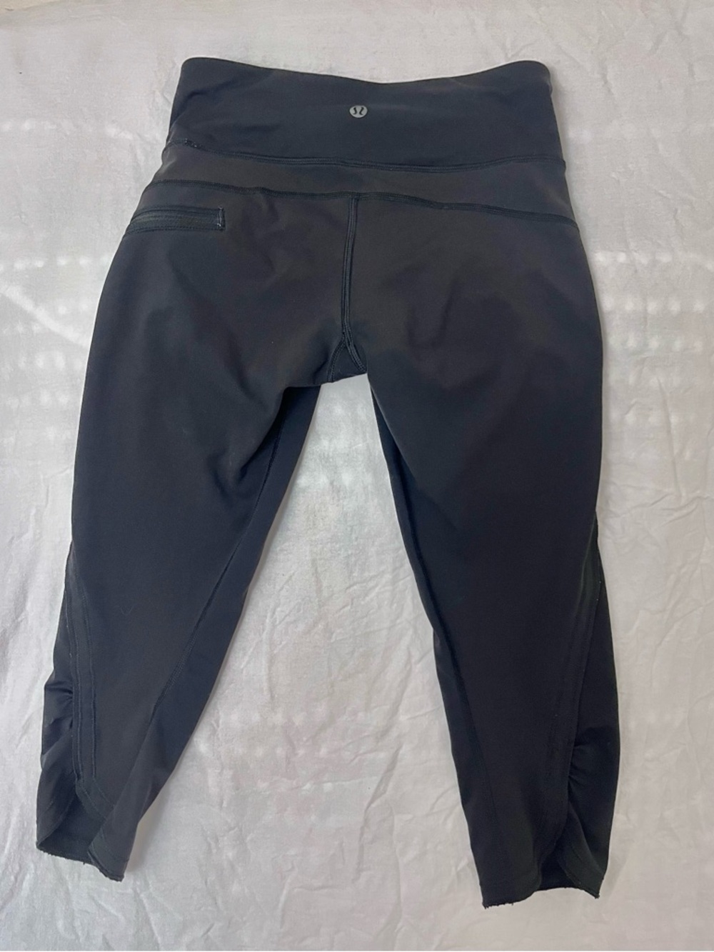 lululemon athletica Black Girls' Capri Leggings